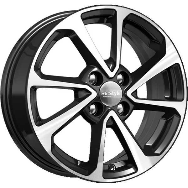 диски КиК Реплика КС861 (ZV 15 Solaris II) 6,0xR15 4x100 54,1 46 алмаз_черный