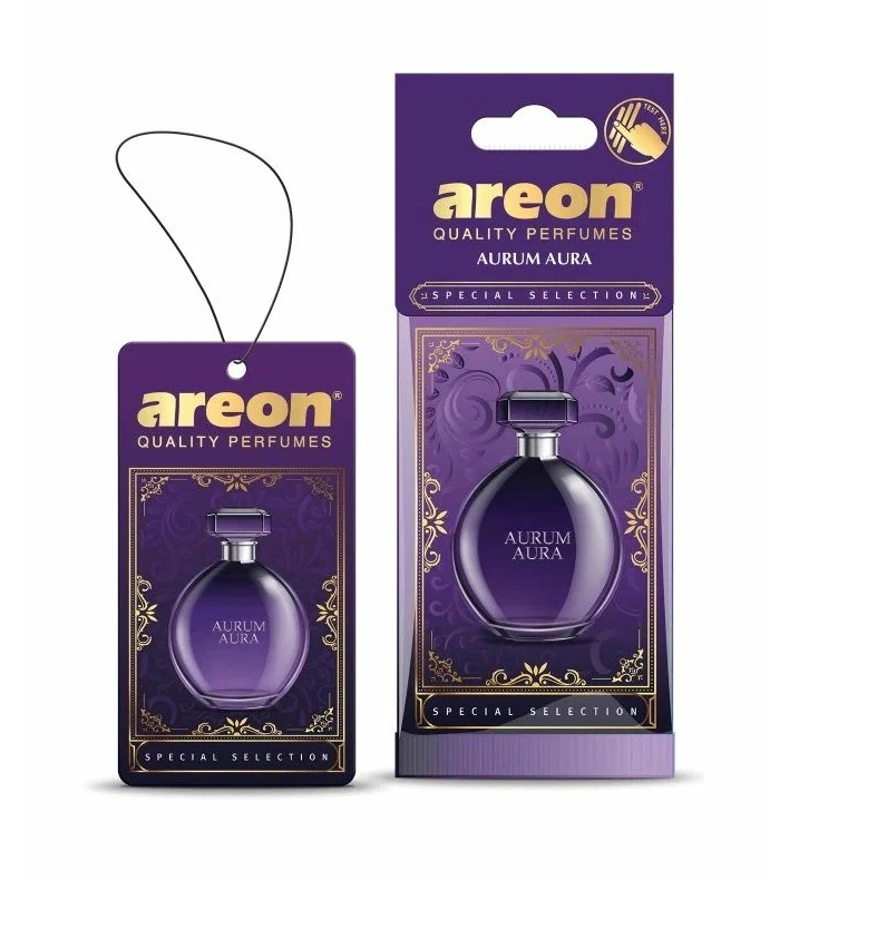 Ароматизатор подвесной картон AREON SPECIAL SELECTION Aurum Aura